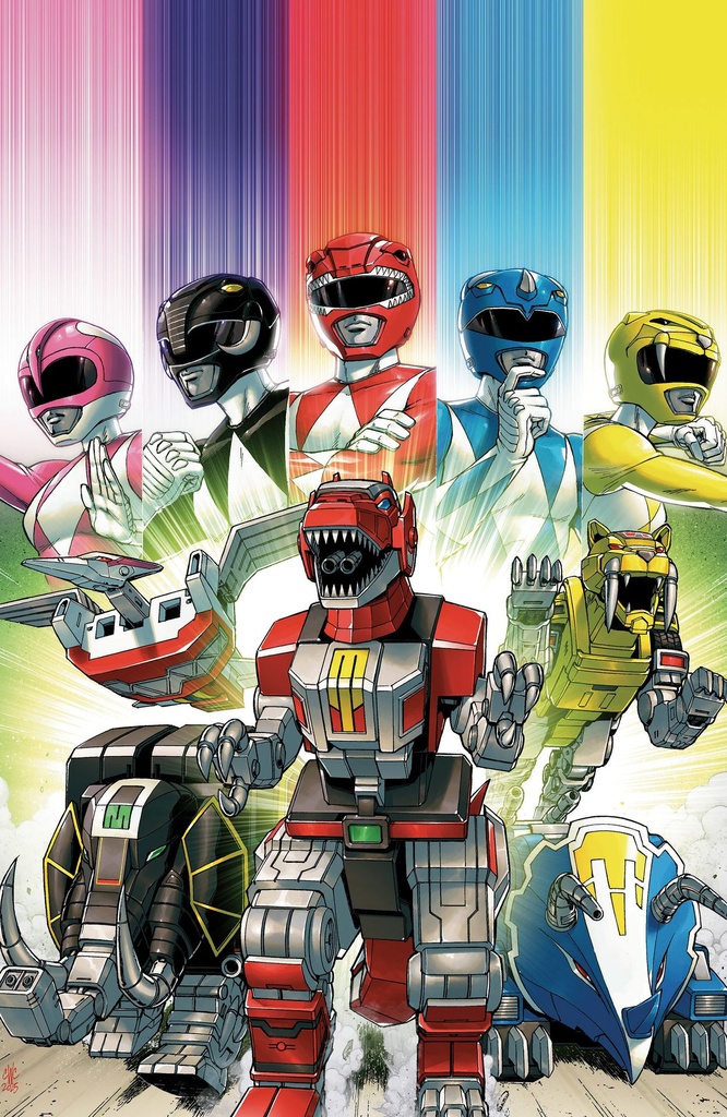 Mighty Morphin Power Rangers: Zord Quest #1 F Unlimited Vari
