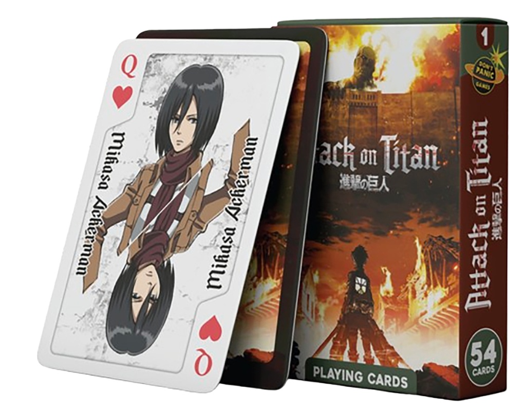 Attack on Titan - Playing cards
