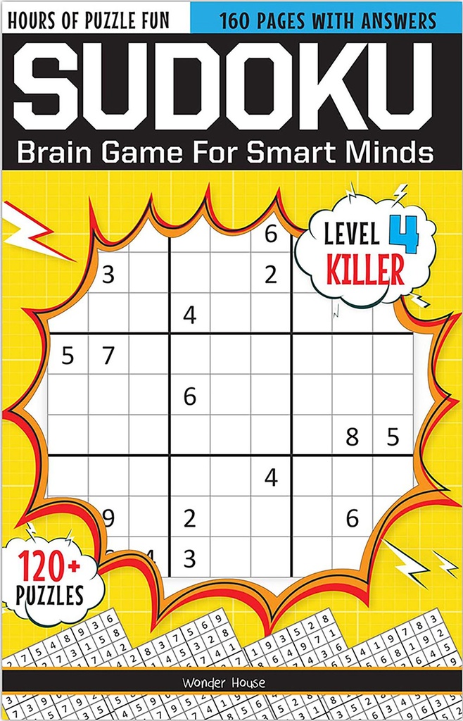Sudoku - Brain Games For Smart Minds Level 4 Killer : Brain
