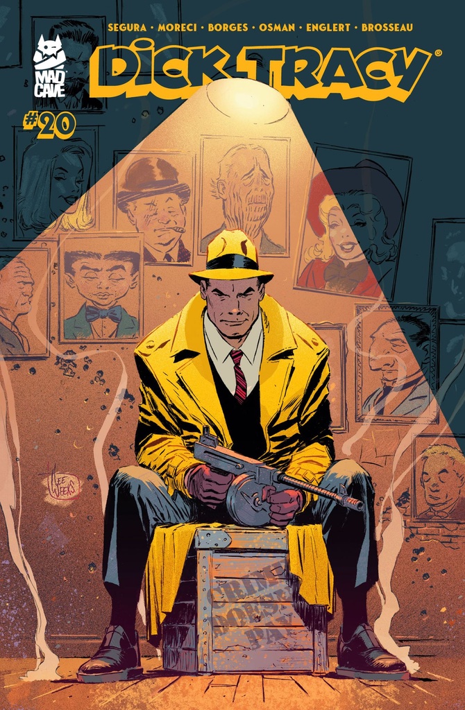 DICK TRACY 20 CVR B LEE WEEKS VAR