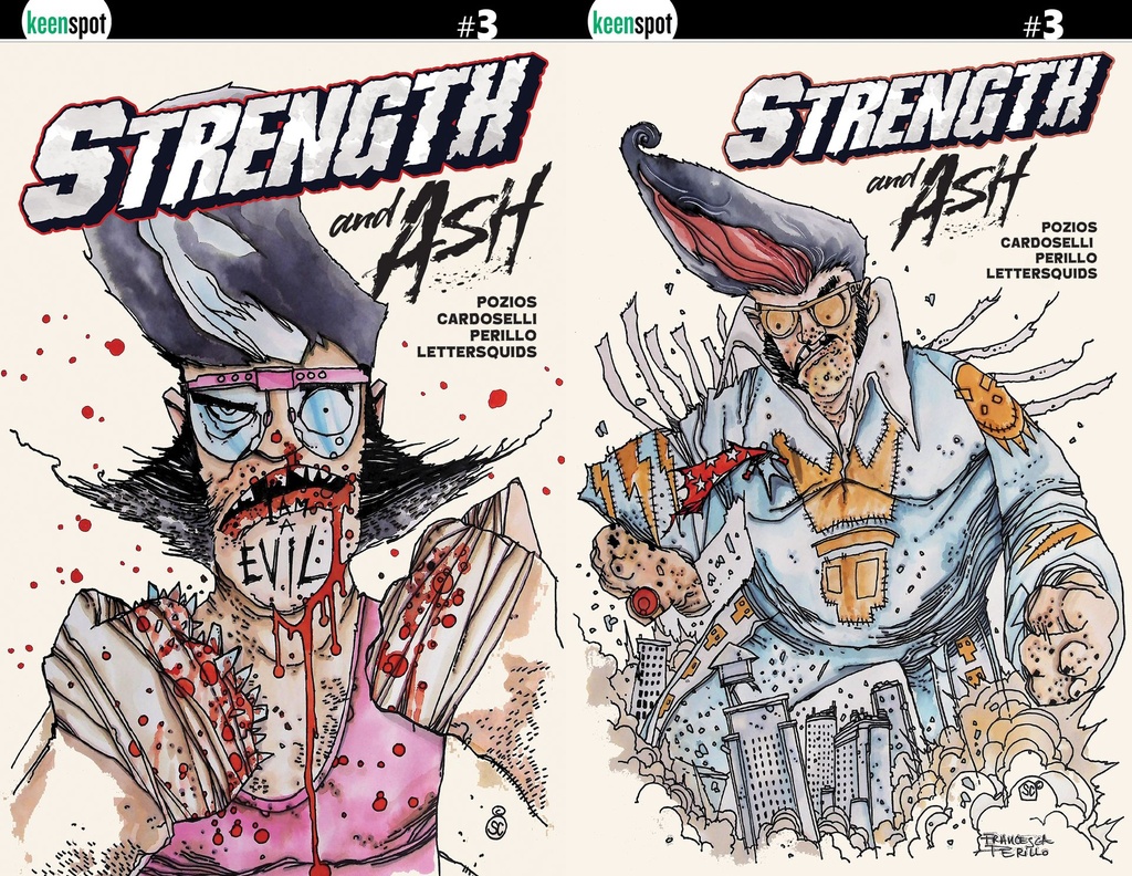 STRENGTH & ASH 3 CVR D STEFANO CARDOSELLI & FRANCESCA PERILL
