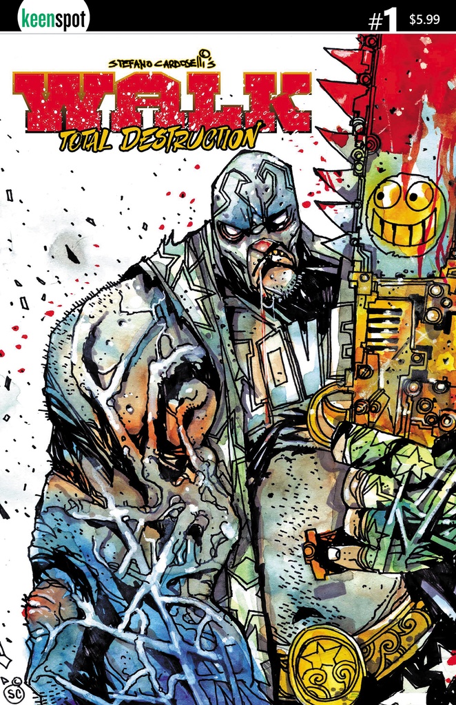WALK TOTAL DESTRUCTION 1 (ONE SHOT) CVR A STEFANO CARDOSELLI