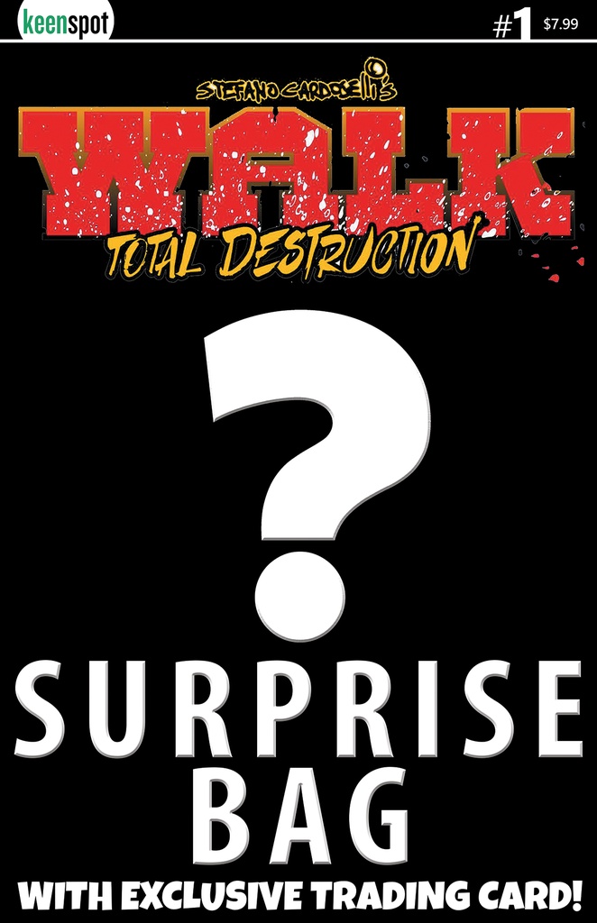 WALK TOTAL DESTRUCTION 1 (ONE SHOT) CVR B STEFANO CARDOSELLI
