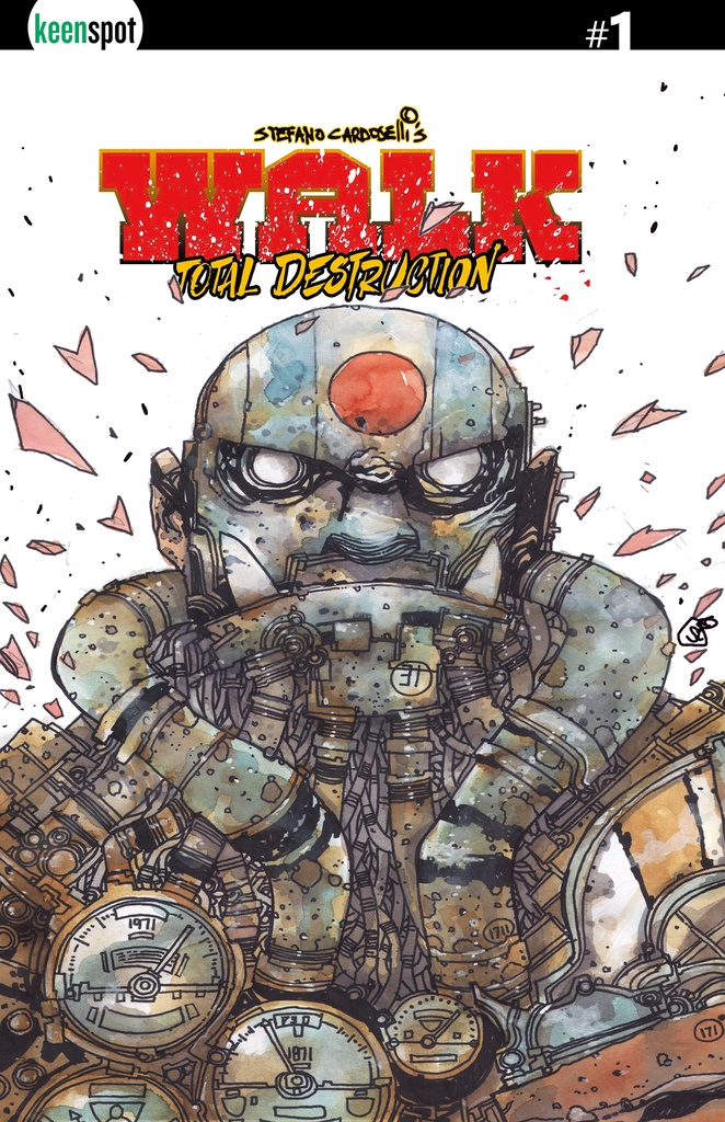 WALK TOTAL DESTRUCTION 1 (ONE SHOT) CVR D STEFANO CARDOSELLI