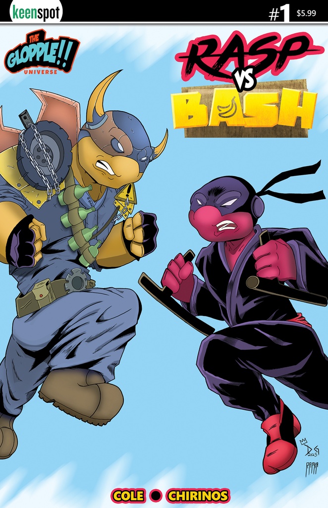 RASP VS BASH 1 (ONE SHOT) CVR B DANNY GIVENS & TOM RAPKA VAR