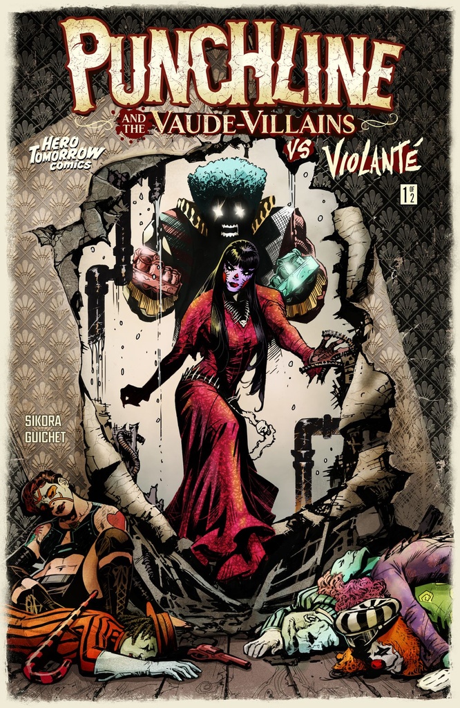 PUNCHLINE AND THE VAUDE-VILLAINS VS VIOLANTE 1 (OF 2) CVR A