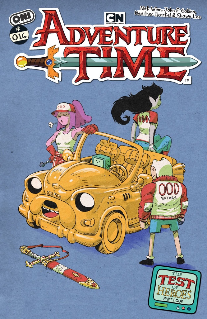 ADVENTURE TIME (2025) 16 CVR B JOHN P GOLDEN VAR