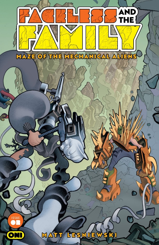 FACELESS FAMILY MAZE MECHANICAL ALIENS 2 CVR A MATT LESNIEWS