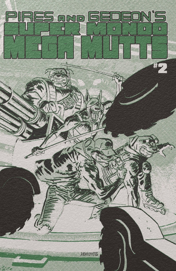 SUPER MONDO MEGA MUTTS 2 CVR E ALEX DIOTTO FOIL VAR