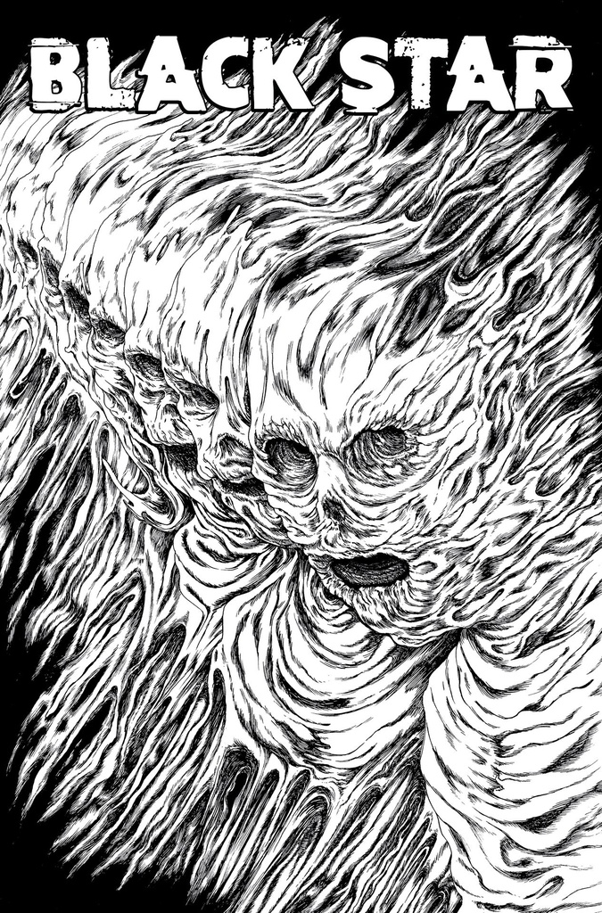 BLACK STAR 2 (OF 5) CVR D JENNA CHA INKS CARDSTOCK VAR
