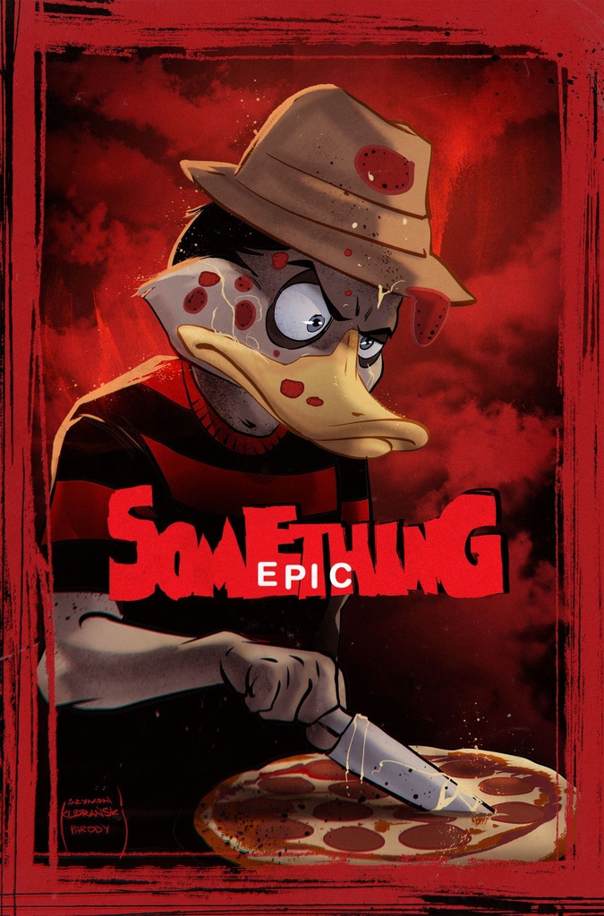 SOMETHING EPIC 14 CVR B SZYMON KUDRANSKI NIGHTMARE ON ELM ST