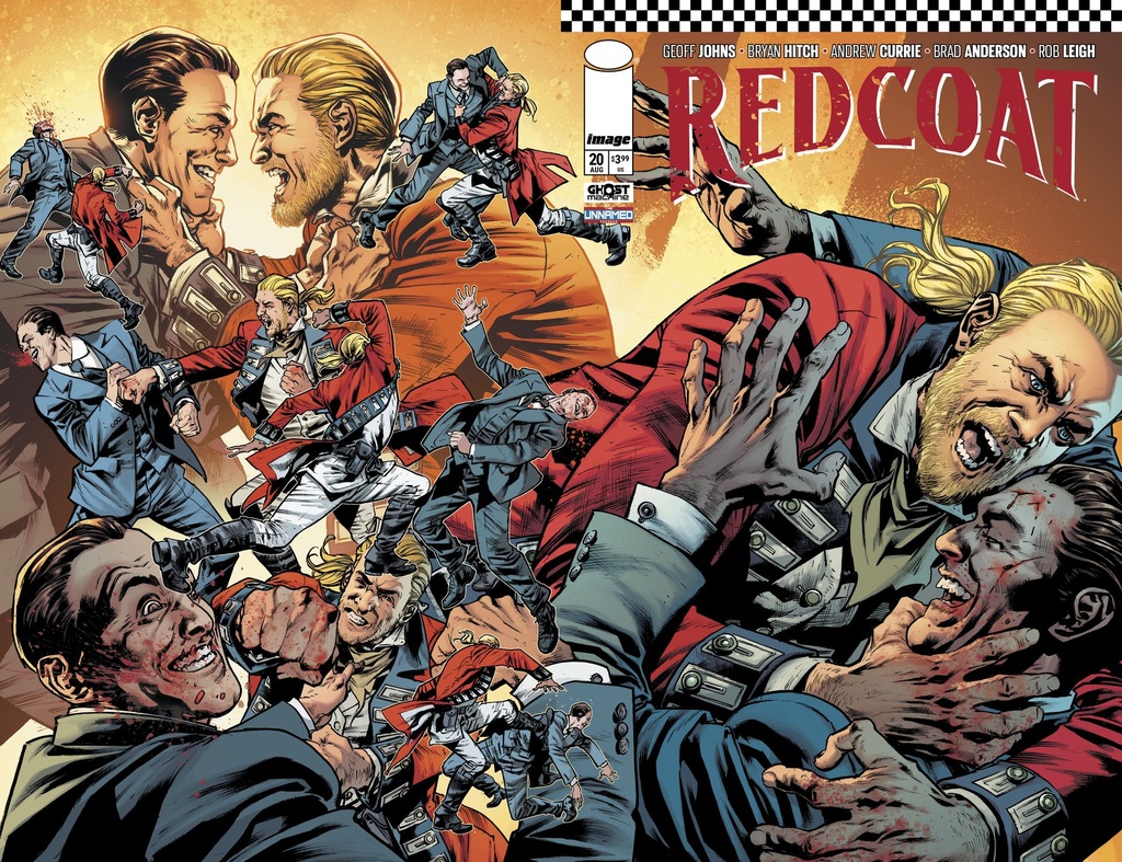 REDCOAT 20 CVR A BRYAN HITCH & BRAD ANDERSON WRAPAROUND