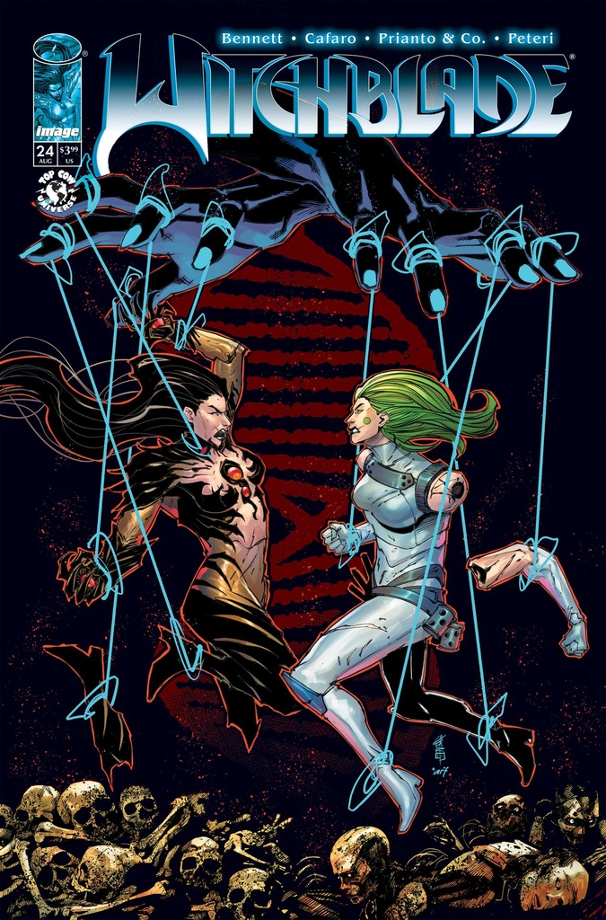 WITCHBLADE 24 CVR A GIUSEPPE CAFARO & ARIF PRIANTO