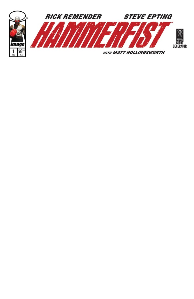 HAMMERFIST 1 CVR D BLANK SKETCH VAR