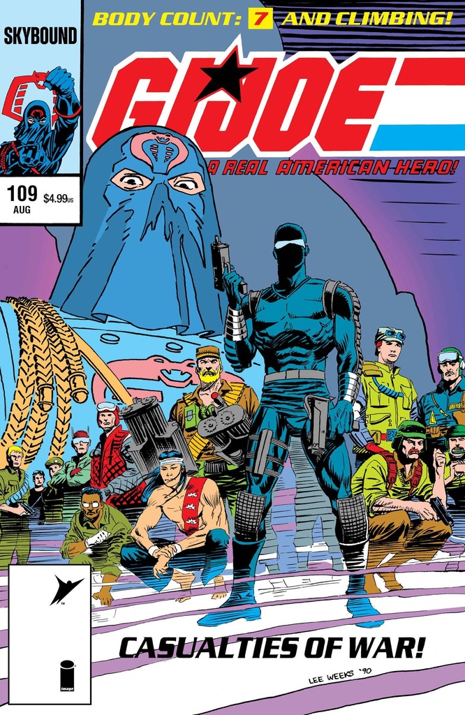 GI JOE A REAL AMERICAN HERO 109 HAMA FILES EDITION CVR C LEE