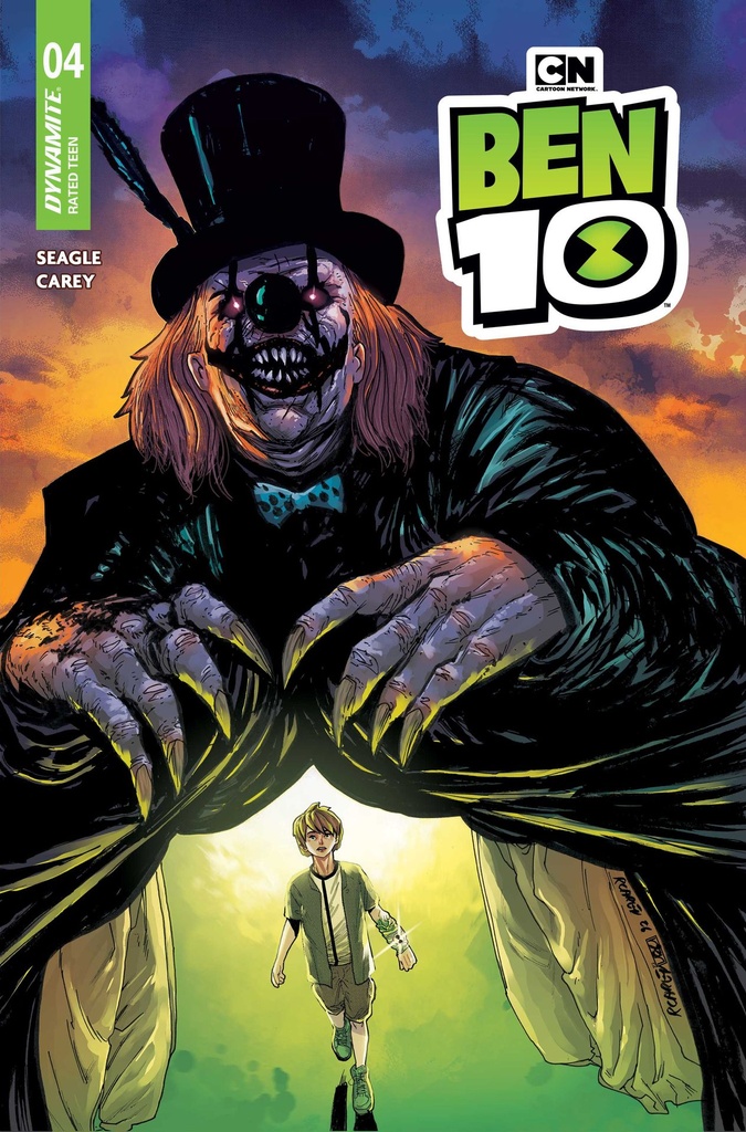BEN 10 4 CVR A ROBERT CAREY