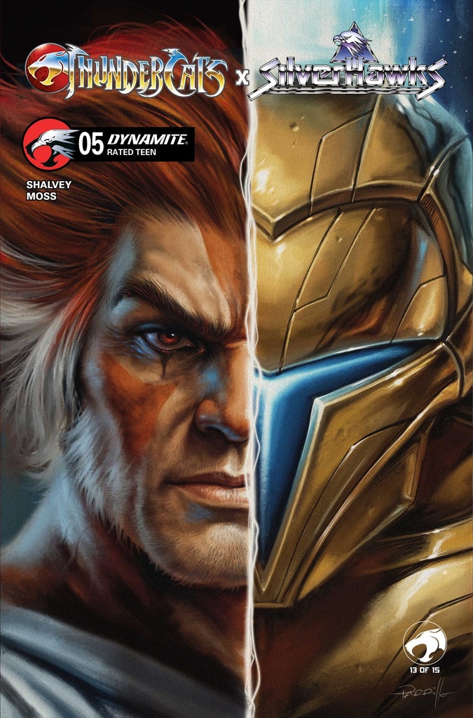 THUNDERCATS X SILVERHAWKS 5 CVR B LUCIO PARRILLO VAR
