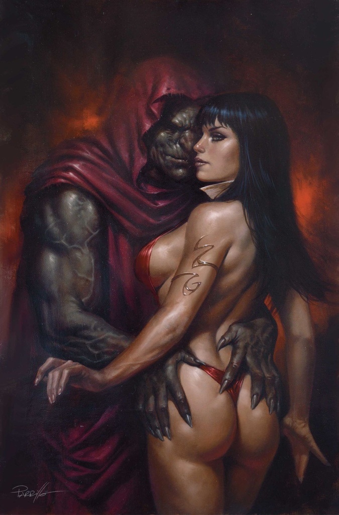 VAMPIRELLA (2026) 5 CVR F LUCIO PARRILLO METAL PREMIUM VAR