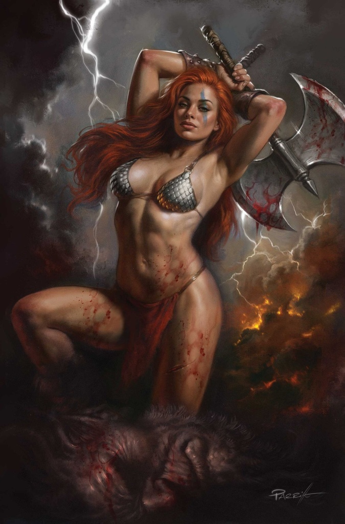 RED SONJA SHE DEVIL WITH A SWORD 4 CVR J INC 1:15 LUCIO PARR