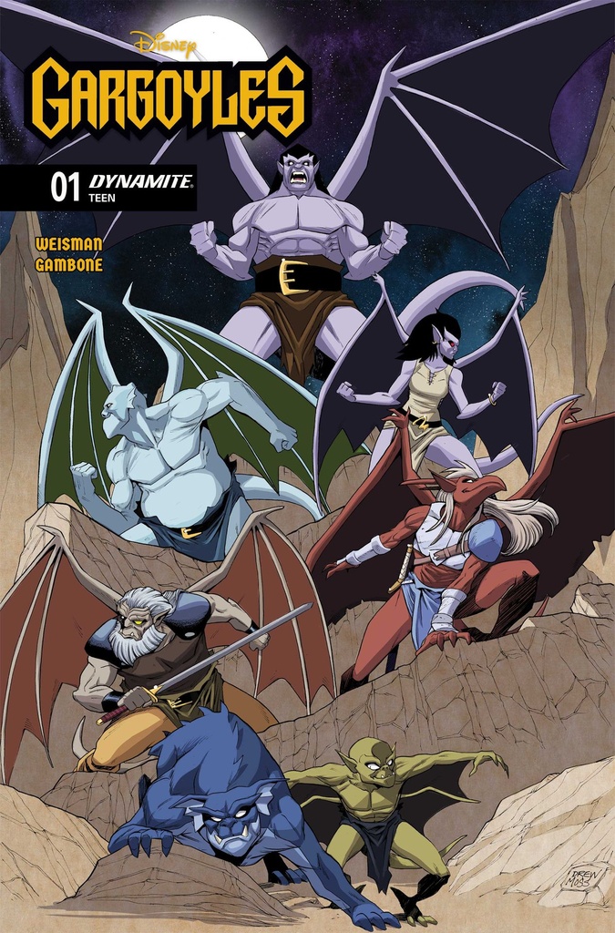 GARGOYLES 1 (2026) CVR B DREW MOSS VAR