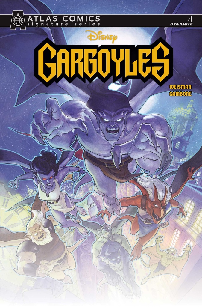 GARGOYLES 1 (2026) CVR G MEGHAN HETRICK ATLAS EDITION SIGNED
