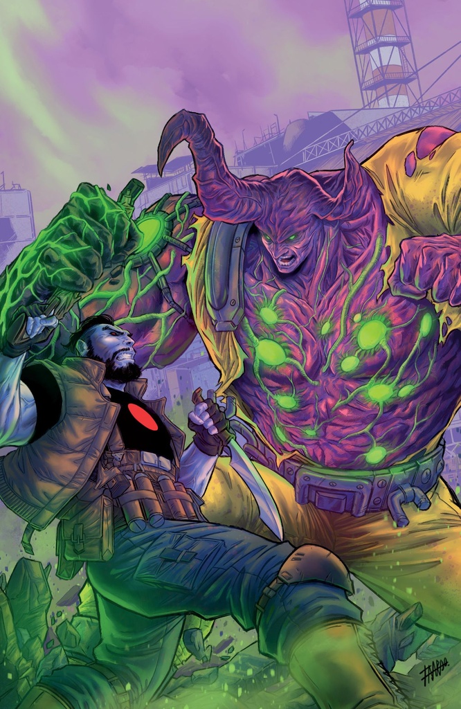 VALIANT BEYOND BLOODSHOT 6 MAN MADE HELL 3 VAR C (FAJARDO FU