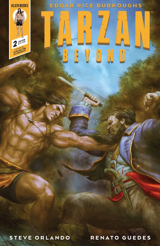 TARZAN BEYOND 2 COVER A (ALESSIO)
