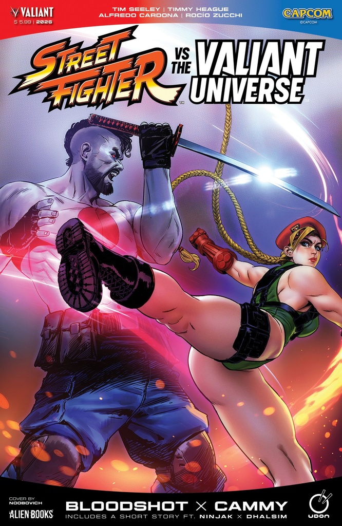 STREET FIGHTER VS. THE VALIANT UNIVERSE SPECIAL VAR D (NOOBO