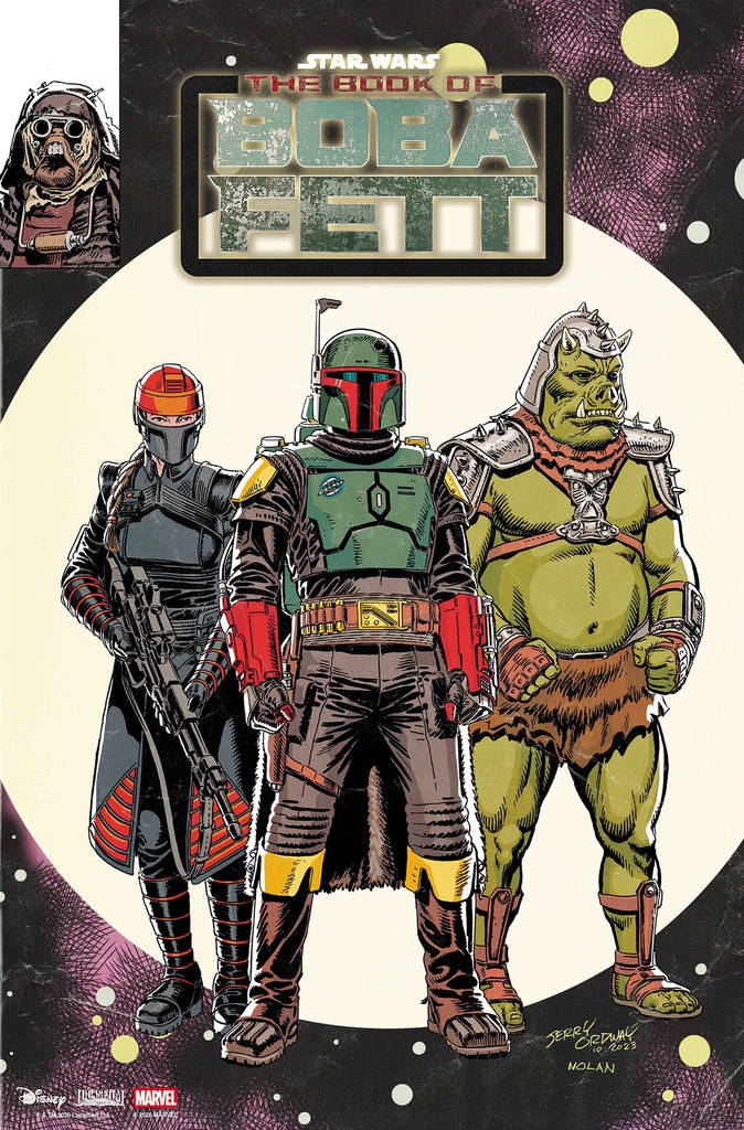 STAR WARS BOOK BOBA FETT 1 JERRY ORDWAY VAR