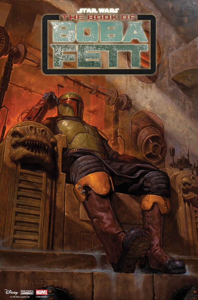 STAR WARS BOOK BOBA FETT 1 E M GIST VAR