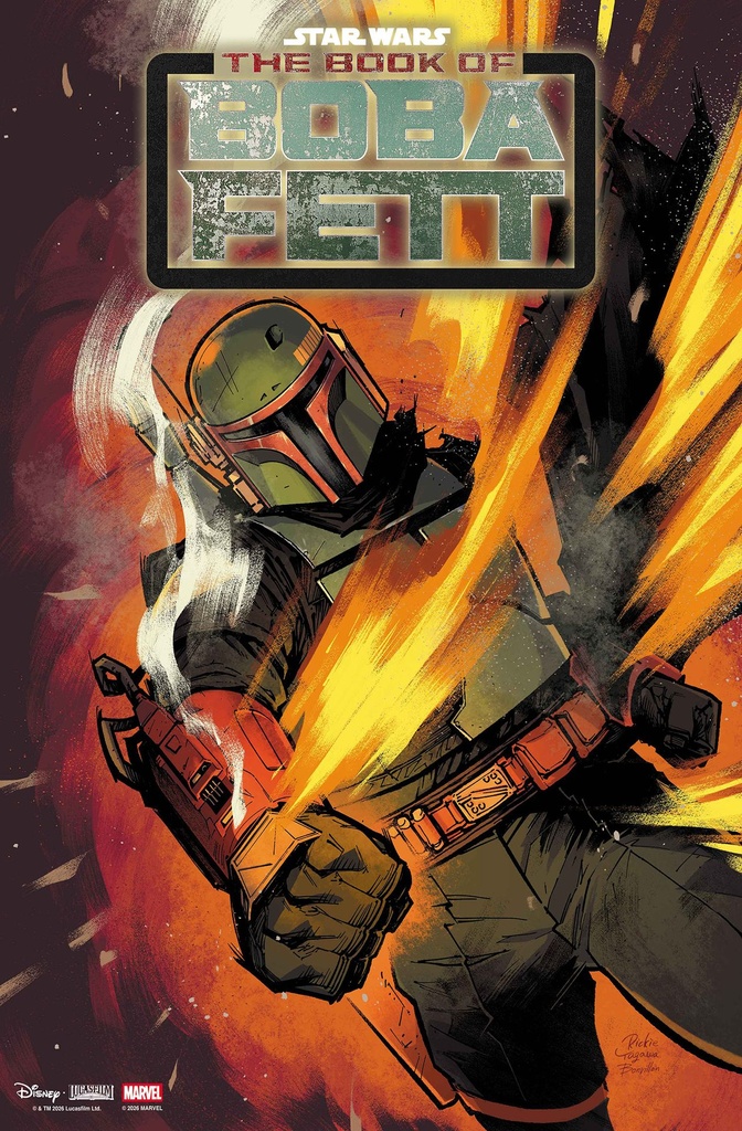 STAR WARS BOOK BOBA FETT 1 RICKIE YAGAWA FOIL VAR