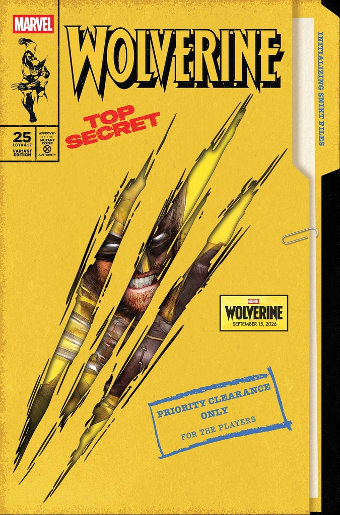 WOLVERINE 25 JOCK WOLVERINE GAME VAR