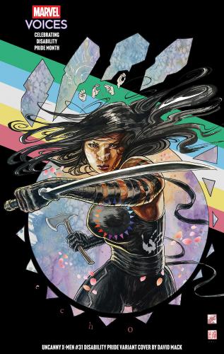 UNCANNY X-MEN 31 DAVID MACK DISABILITY PRIDE VAR