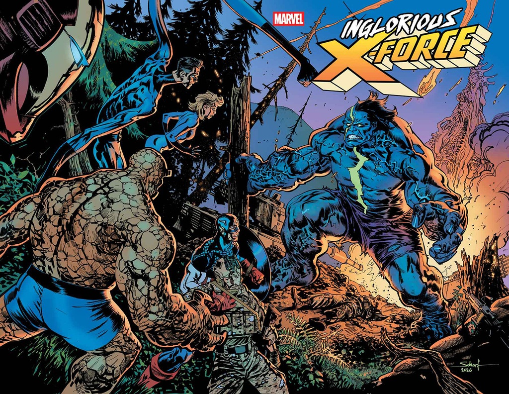 INFERNAL HULK 10 JONAS SCHARF WRAPAROUND BATTLE VAR