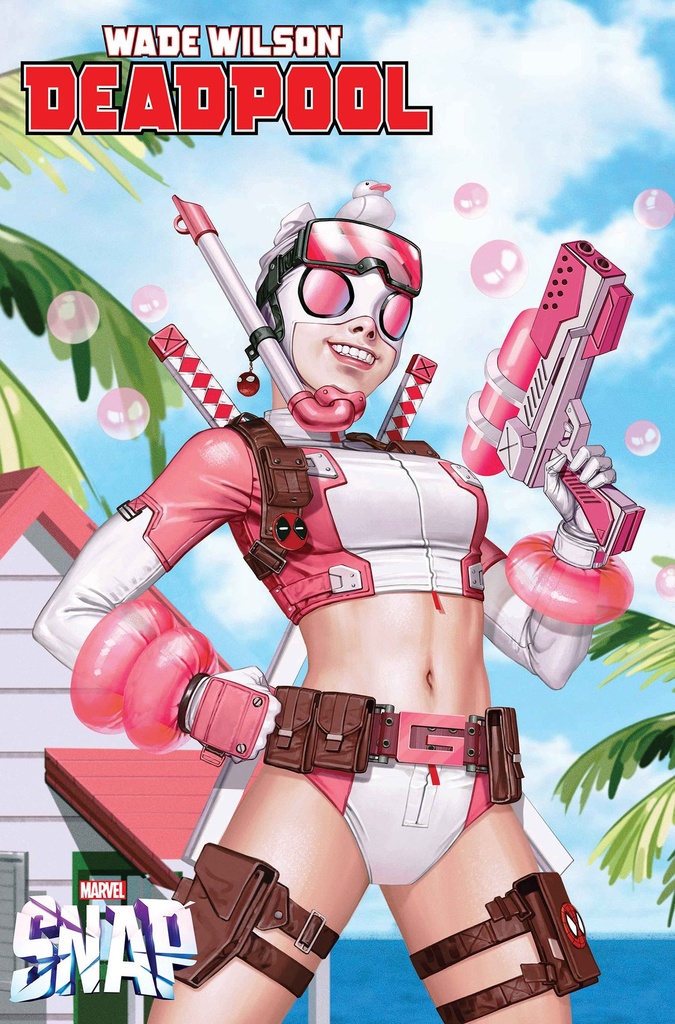 WADE WILSON DEADPOOL 6 INHYUK LEE MARVEL SNAP SWIMSUIT VAR