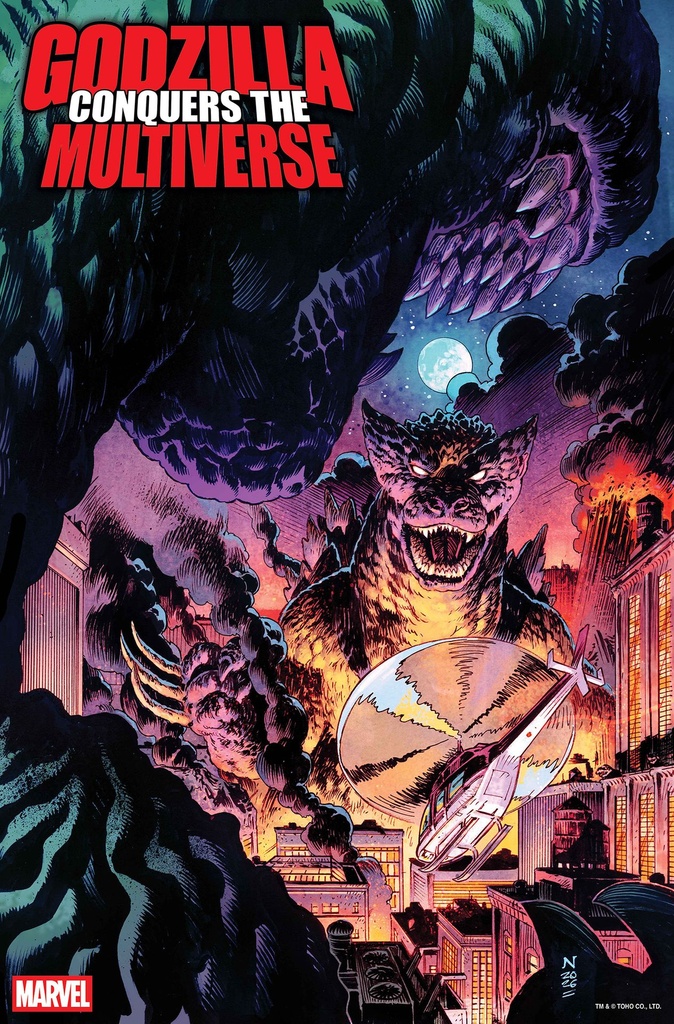 GODZILLA CONQUERS MULTIVERSE 1 NIC KLEIN HEISEI GODZILLA VAR