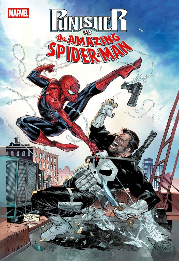 PUNISHER VS. SPIDER-MAN 1 NETHO DIAZ VAR