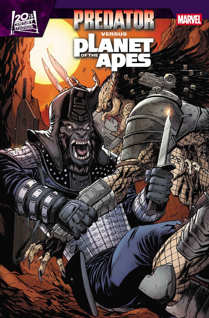 PREDATOR VS. THE PLANET OF THE APES 1 TIM SEELEY VAR