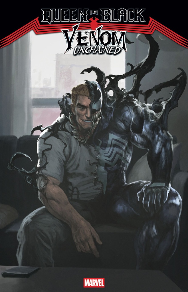 QUEEN IN BLACK VENOM UNCHAINED 1 SKAN VAR