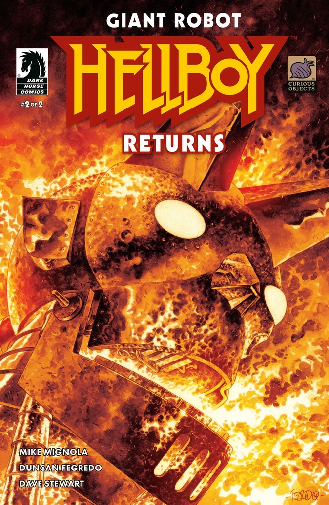 GIANT ROBOT HELLBOY RETURNS 2 (CVR A) (DUNCAN FEGREDO)