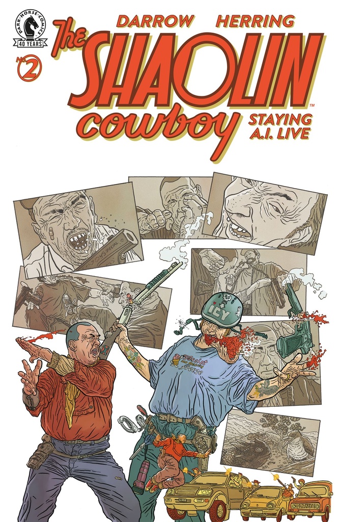 SHAOLIN COWBOY STAYING A.I.LIVE 2 (CVR A) (GEOF DARROW)