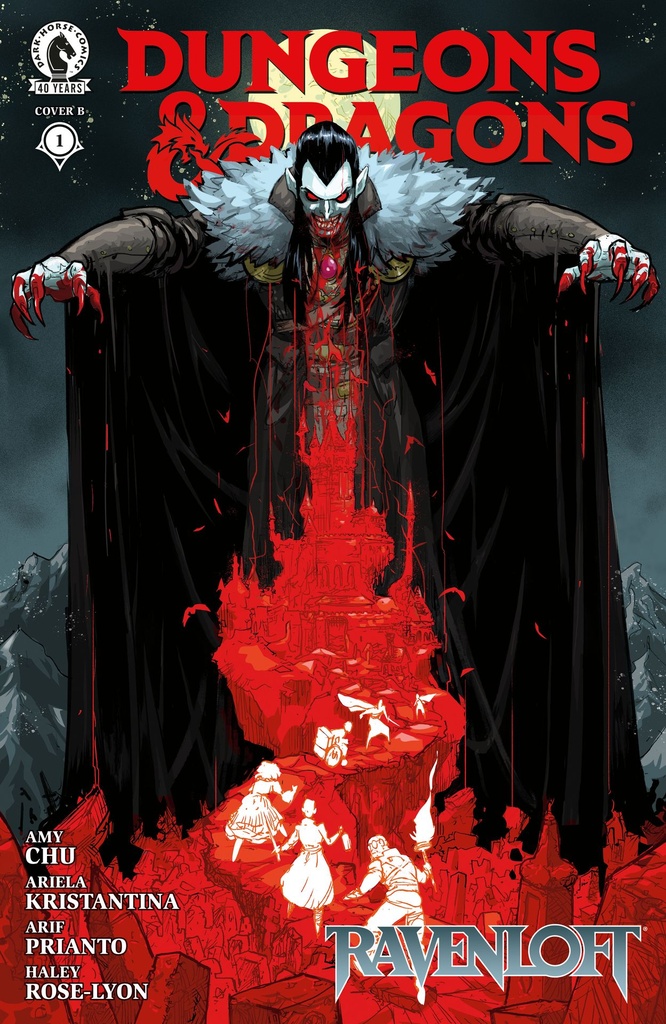 DUNGEONS & DRAGONS RAVENLOFT 1 (CVR B) (1 20) (RILEY ROSSMO)