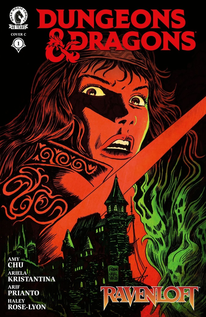 DUNGEONS & DRAGONS RAVENLOFT 1 (CVR C) (FRANCESCO FRANCAVILL