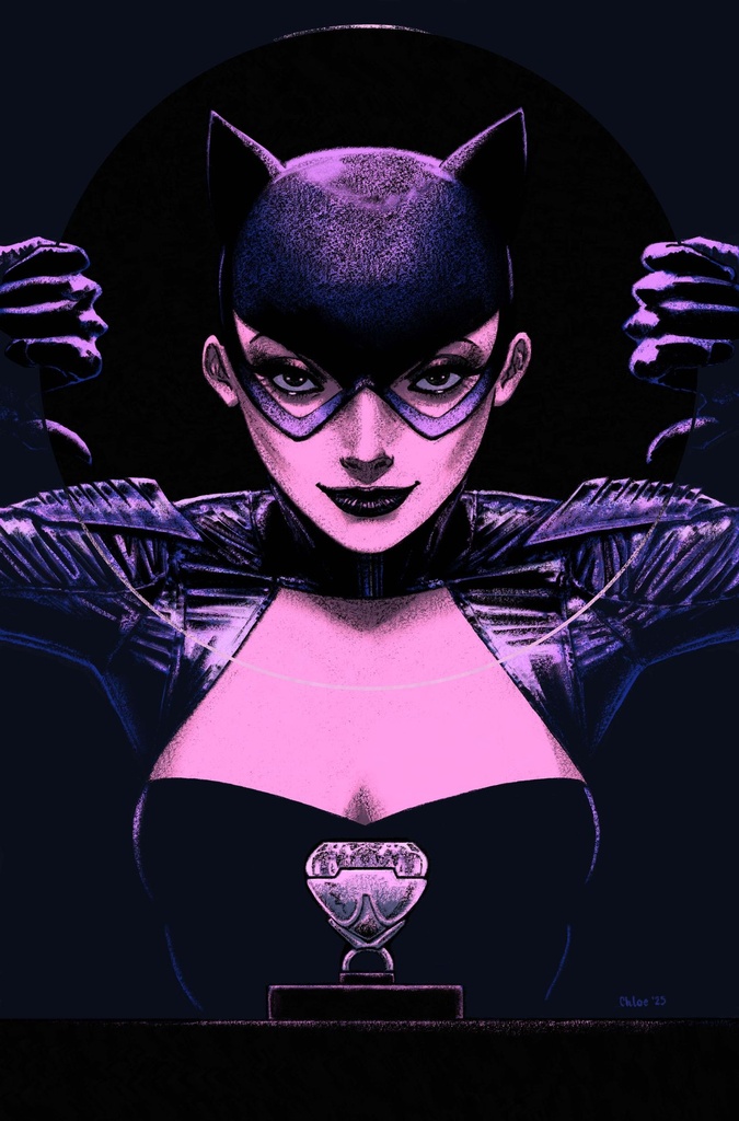 CATWOMAN 90 CVR D CHLOE BRAILSFORD CARD STOCK VAR