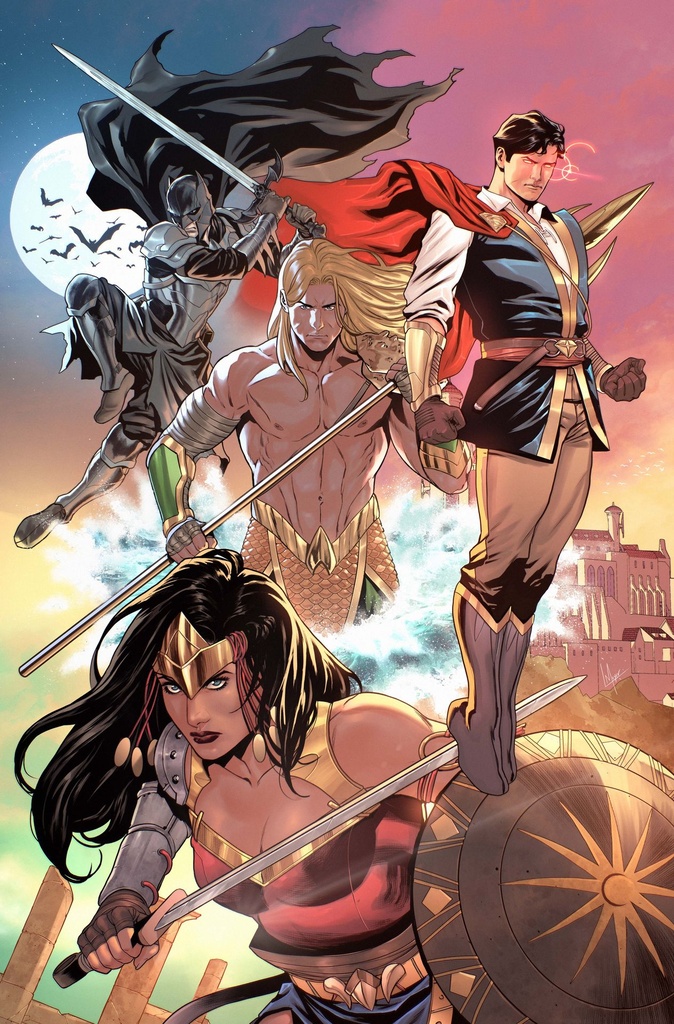 DARK KNIGHTS OF STEEL II 2 (OF 12) CVR D LUCAS MEYER CARD ST