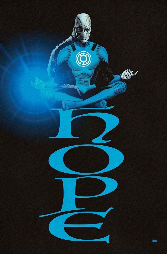 GREEN LANTERN CORPS 19 CVR B JORGE FORNES CARD STOCK VAR