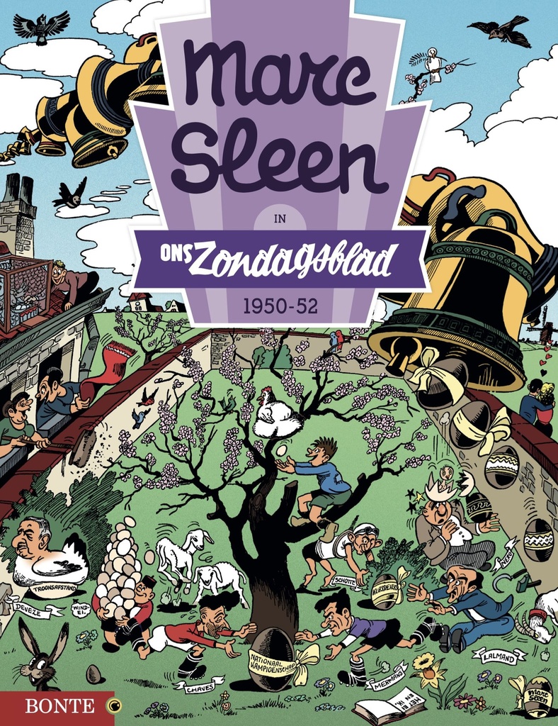 Marc Sleen in Ons Zondagsblad 1 1950-52