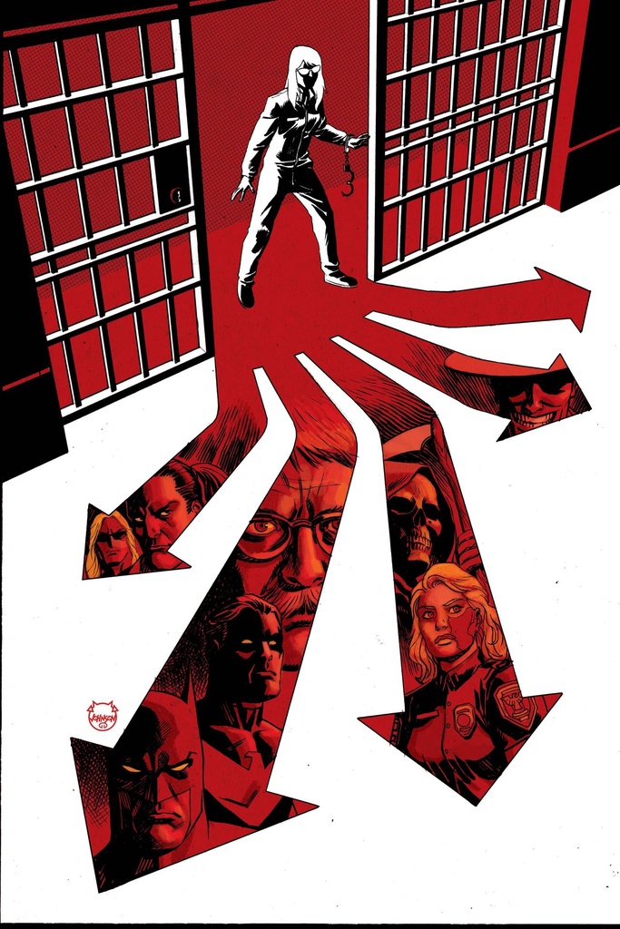 BARBARA GORDON BREAKOUT 4 CVR C DAVE JOHNSON CARD STOCK VAR