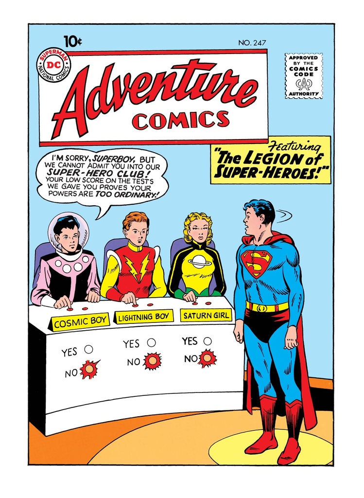 ADVENTURE COMICS 247 FACSIMILE EDITION CVR A CURT SWAN