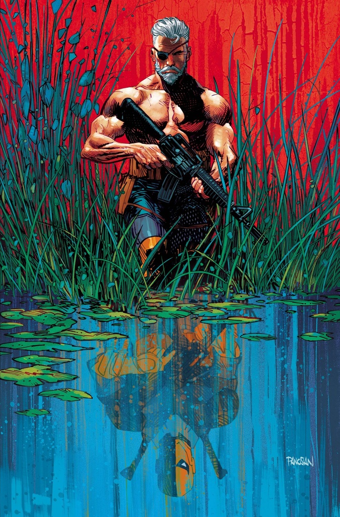 DEATHSTROKE THE TERMINATOR 6 CVR B DAN PANOSIAN CARD STOCK V